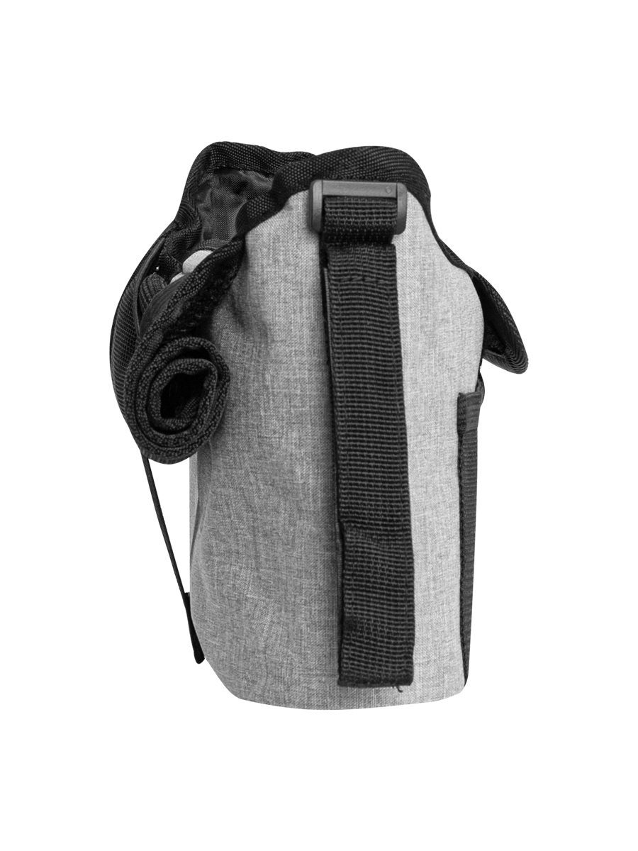 Сумка-органайзер Carrello Дополнительное сетчатое отделение компактно сворачивается и фиксируется на задней стенке органайзера.